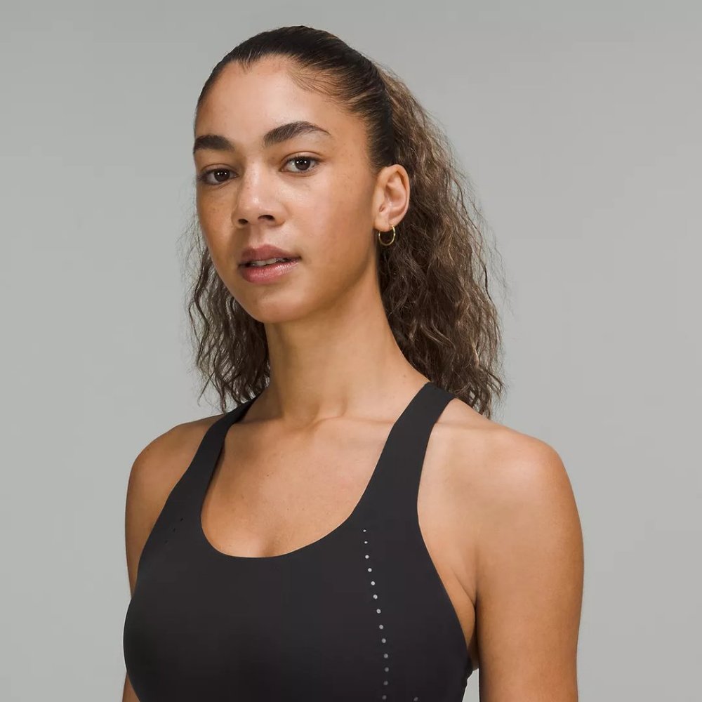 NWT Lululemon AirSupport Bra High Support 32DDD Black